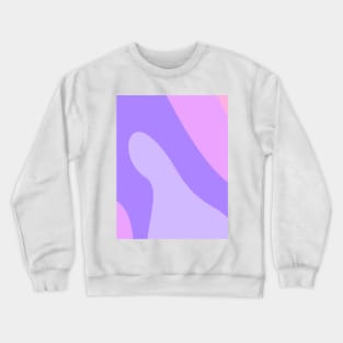 Boho abstract magical pastel swirl pattern Crewneck Sweatshirt